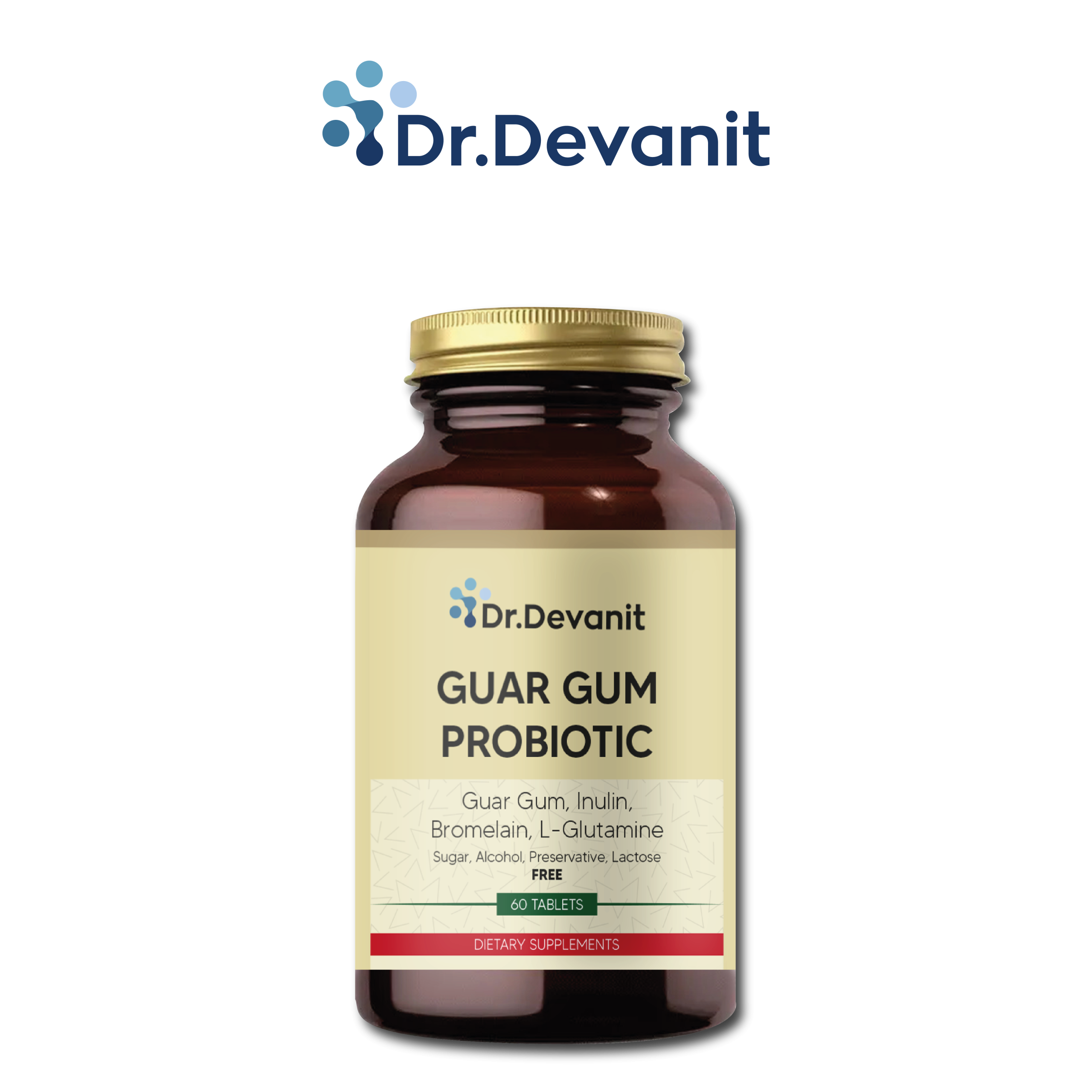 GUAR GUM PROBIOTIC 250 mg